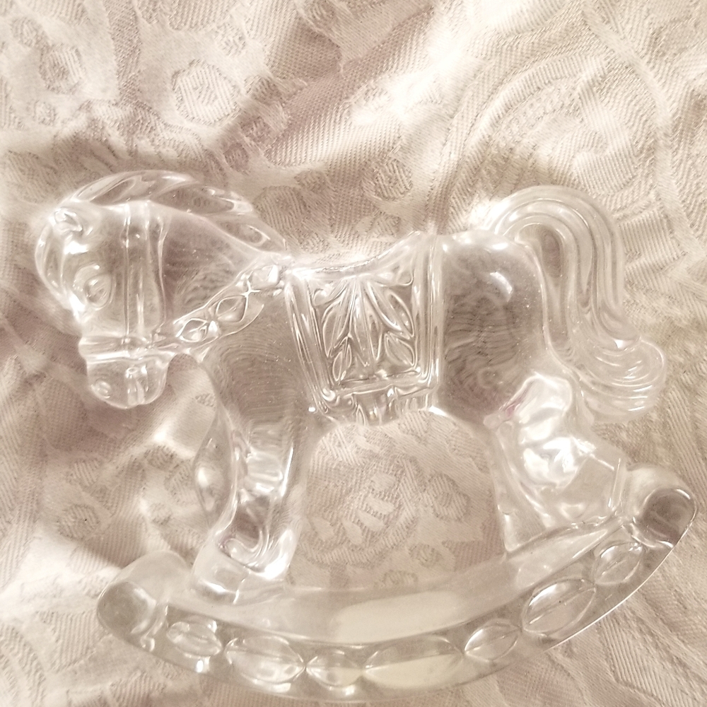 Princess House Rocking Horse Figurine